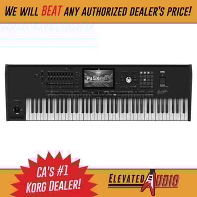 Korg Pa5X76 Oriental 76-Key Pro Arranger Keyboard, Mint Condition Floor Demo, Buy !