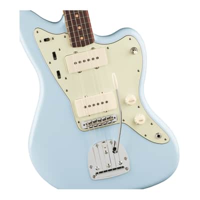 Fender Vintera III Mid '60s Jazzmaster SS Rosewood Fingerboard with Deluxe Gig Bag (Sonic Blue) image 3