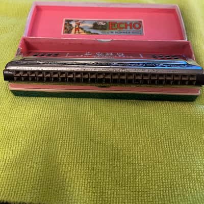 M. Hohner The Echo Harp CG Pre WW2 Harmonica image 5