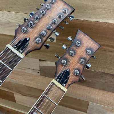 Custom Double Neck SG Style Natural image 4