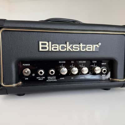 Blackstar HT-1RH 1-Watt Guitar Amp Head with Reverb 2010s - Black image 5