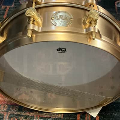 DW MFG True-Cast Limited Edition Bell Bronze Snare Drum, 14" x 4" #71 image 4