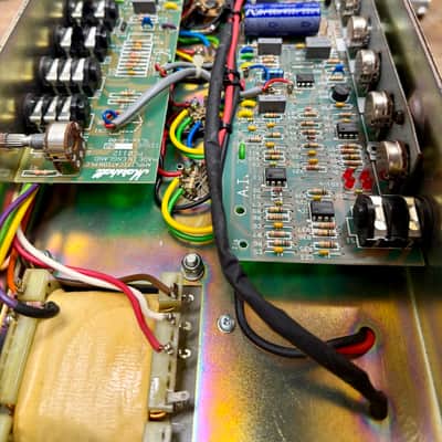 Marshall JCM 900 Model 4100 Hi Gain Dual Reverb 2-Channel 100-Watt Guitar Amp Head 2000 - Serviced image 9