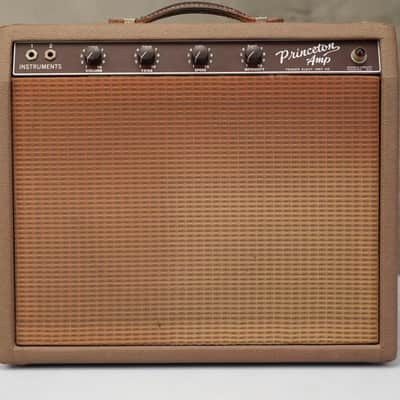 1963 Fender 6G2 Princeton Amp Brown Combo #59352 image 2