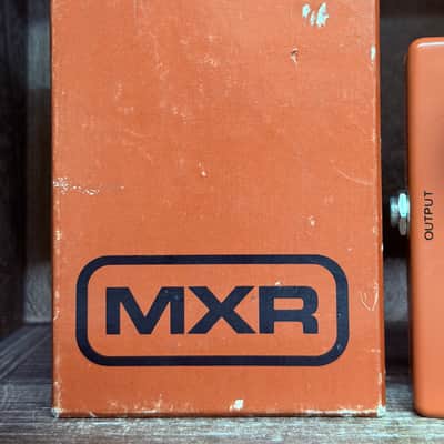 MXR MX-105 Block Phase 45 Nice With Box, Manual & More 1980 - Orange image 2