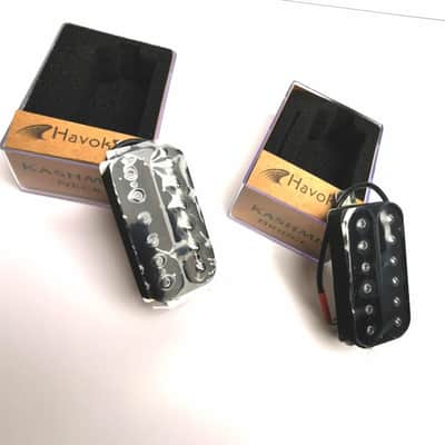 Havok Kashmir vintage output alnico 5 humbucker set image 5