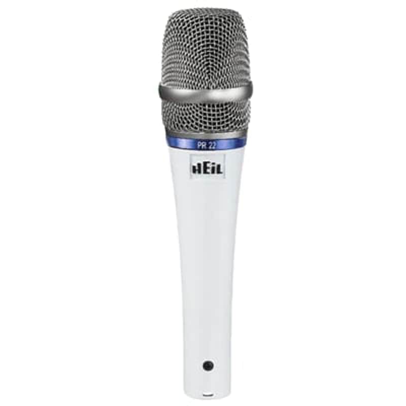 Heil Heil Pr-22 Dynamic Vocal Cardiod Mic White White