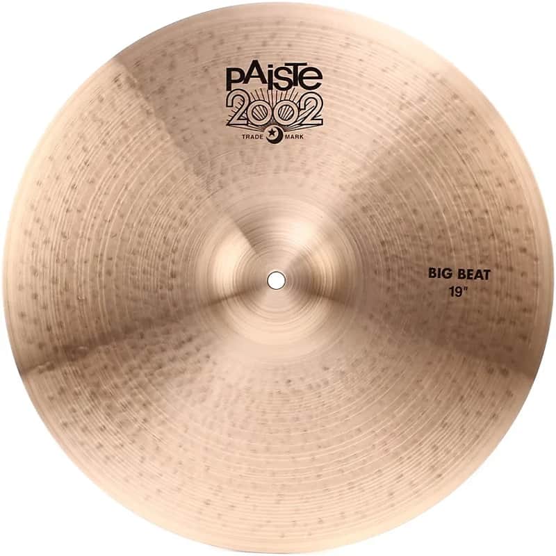 Paiste 19" 2002 Black Big Beat Cymbal image 1
