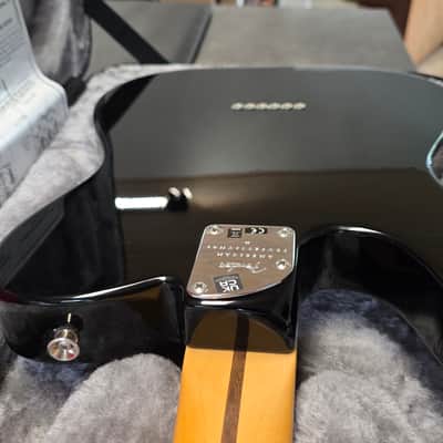 Fender American Professional II Telecaster BRAND NEW 75TH ANNIVERSARY 2021 Tuxedo Black USA Tele Case Queen Time Capsule Electric Guitar image 15