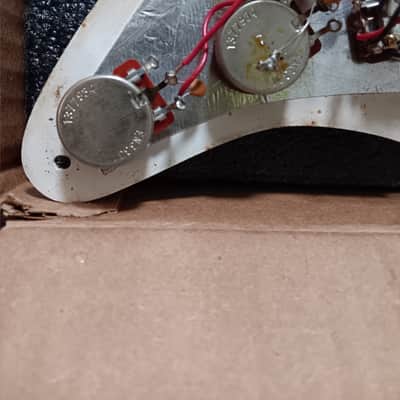 Fender Stratocaster Pickguard w/ Pickups, removed from 1973 Stratocaster image 4