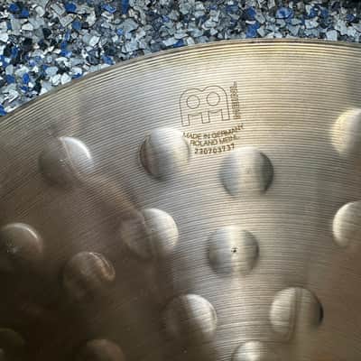 Meinl 15" Pure Alloy Extra Hammered Hi-Hat Cymbals (Pair) 2017 - Present - Traditional image 7