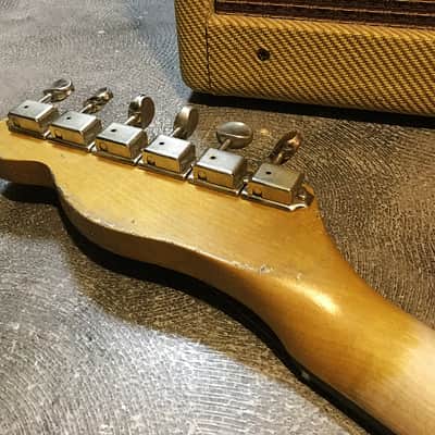 USA Relic Tele Style Electric Guitar Road Worn White by Nate's Relic Guitars image 9