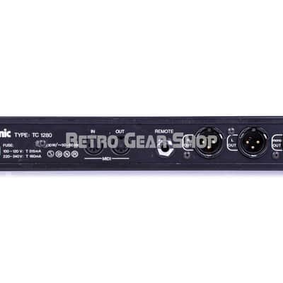 TC Electronic  1280 Stereo Digital Audio Delay Vintage Rare Rack Effect image 3