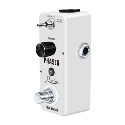 Rowin Guitar Phaser Pedal – Analog Phase Effect, Vintage/Modern Modes, True Bypass, Mini Size image 3