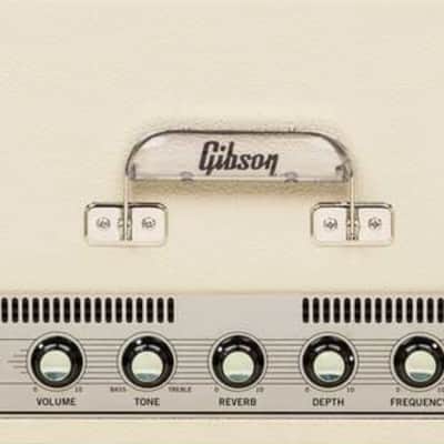 Gibson Falcon 20 12-Watt 1x12" Guitar Combo 2024 - Present - Cream Bronco Vinyl with Oxblood Grille image 2