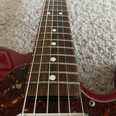 Fender Deluxe Nashville Telecaster 2004 MIM Candy Apple Red Modified Guitar image 9