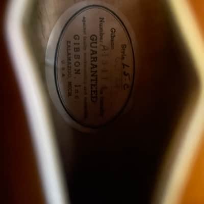 Gibson L-5C 1953 - Private Collection Héritage image 12