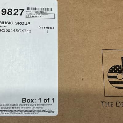 DW Collectors Series 5.5x14 Bell Brass Snare Drum - Polished Brass image 10
