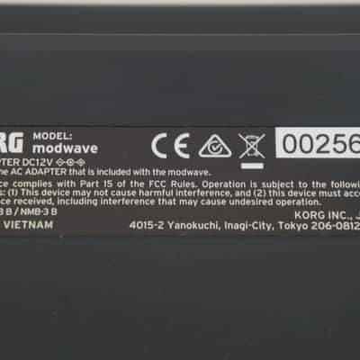 KORG modwave Wavetable Synthesizer Keyborad MINT w/ 100-240V PSU image 10