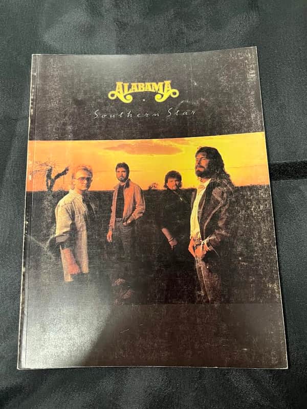 Warner Bros "Alabama" Sheet Music Book "Southern Star" image 1