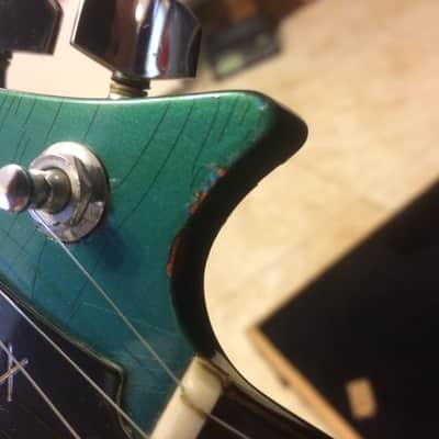 Guild X-79 Skyhawk 1981 Metallic Green w OHSC pretty nice image 10