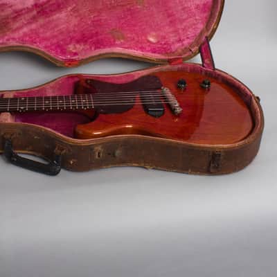 Gibson Les Paul Junior Solid Body Electric Guitar (1959), ser. #935049, original brown hard shell case. image 13