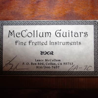 Lance Mccollum Grand Auditorium Tree Mahogany image 12
