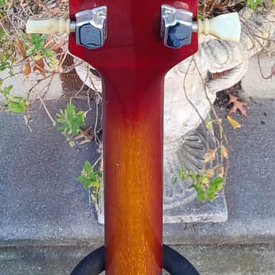 Vintage 1970s Eros Mark II MIJ Les Paul Style Guitar Copy w Case~Cherry Sunburst Finish~*SALE*~See Video! image 9