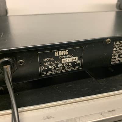 Korg DRV-1000 Digital Reverb image 8