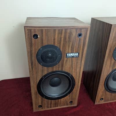 Yamaha NS-4 Vintage Natural Sound Bookshelf Monitors Speakers 1970s 1980s Made in USA image 3