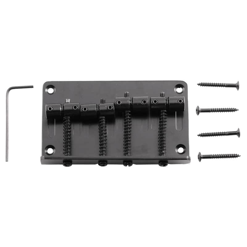 Seismic Audio SAGA19 Precision/Jazz-Bass Style Bass Guitar Bridge image 1