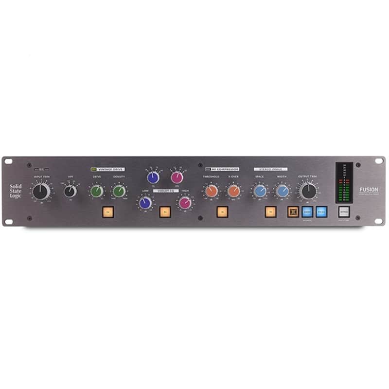 SSL (Solid State Logic) (Significant price reduction from July 2026) Fusion (Stereo Outboard) (Analog 2-channel Compressor, EQ, Driver, Enhancer) (Domestic Genuine Product) (SSL) image 1