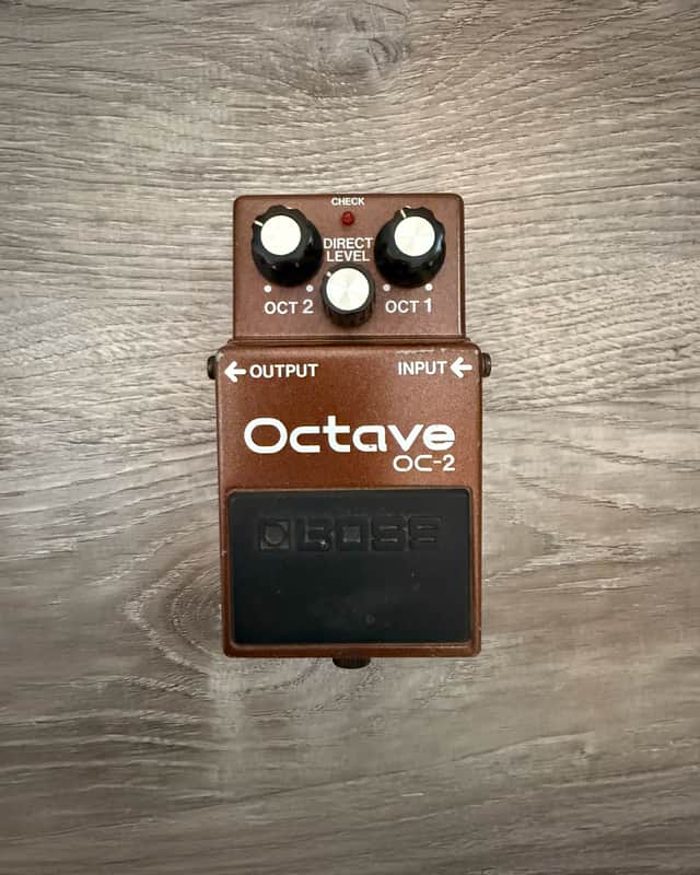 Boss OC-2 Octave MIJ (Japan Black Label) 1984-1989 - Brown image 1