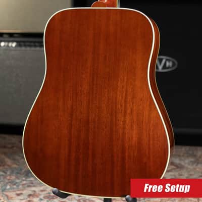 Gibson Hummingbird Original Acoustic/Electric Guitar - Antique Natural with Hardshell Case image 2