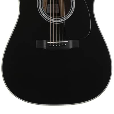 Martin D-35 Johnny Cash Acoustic Guitar - Black image 2