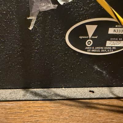JBL N333 crossover pair 1970s image 5