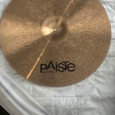 Paiste 24" 2002 Black Big Beat Cymbal ride 2016 - Present - Traditional image 4