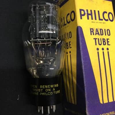 NOS NIB PHILCO 6B4G Vintage Amplifier Vacuum Tube SPRING Filament TESTED S.9158 image 2