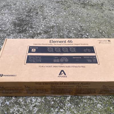 Apogee Element 46 Thunderbolt Audio Interface 2010s - Black image 1