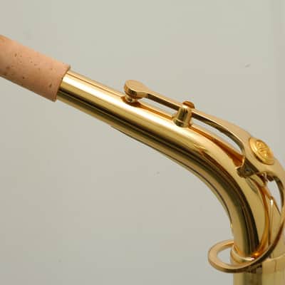 Yamaha V1 Custom Gold Lacquer AV1 Alto Saxophone Neck image 9