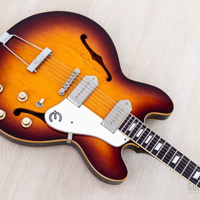 1991 Epiphone Casino Vintage Guitar Sunburst Pre-Elitist, Japan Terada image 9