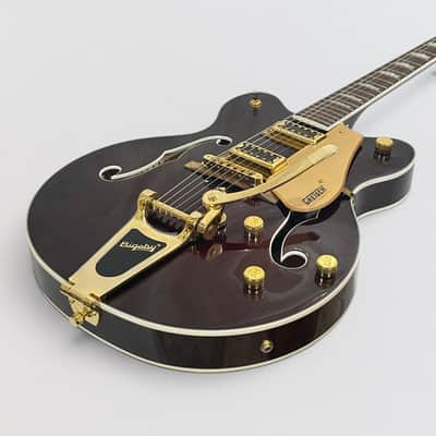 Gretsch G5422TG Electromatic Classic Hollowbody Double-Cut w/ Bigsby Electric Guitar - Walnut Stain image 11