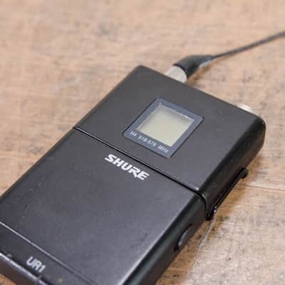 Shure UR1 Wireless Bodypack Transmitter - H4 Band (church owned) CG00T26 image 2