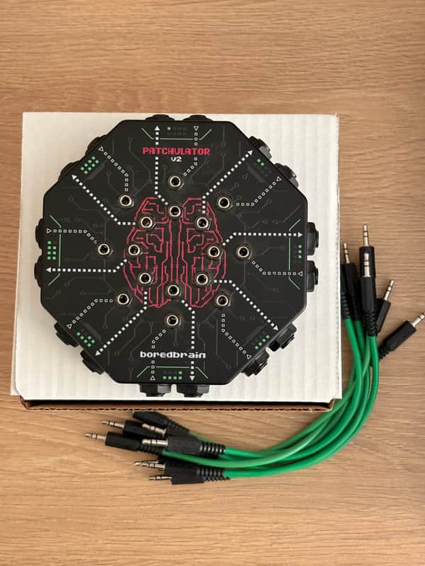 Boredbrain Music Patchulator v2 8 Channel stereo Mini Patchbay image 1