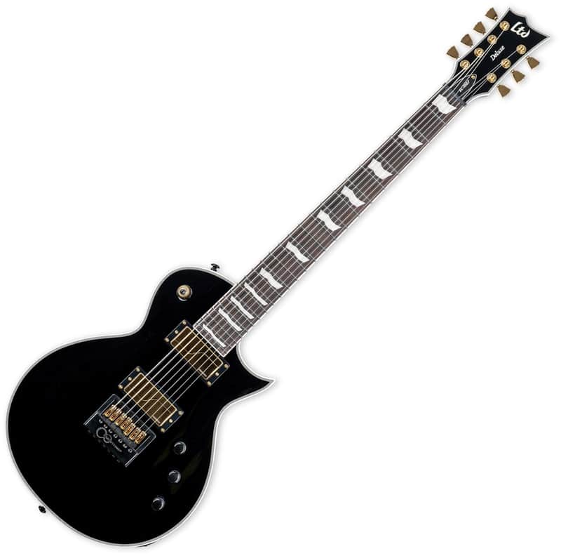 ESP LTD EC-1007B Evertune Baritone Guitar Black B-Stock image 1