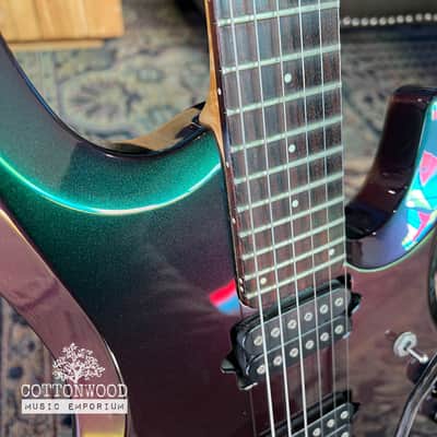 2001 Ernie Ball Music Man John Petrucci JP6 (First-Year Production) – Mystic Dream image 6