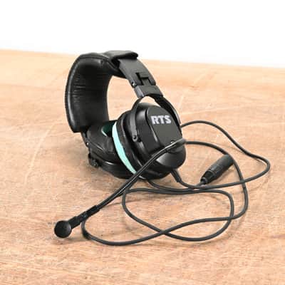 RTS HR-2 A4M Dual-Sided Full-Cushion Medium-Weight Intercom Headset CG01DFP image 1