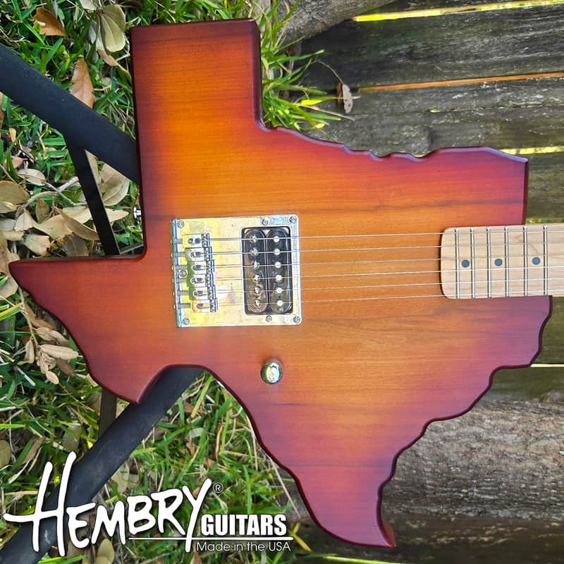 HEMBRY Tele style Texas Map guitar 2025 image 1