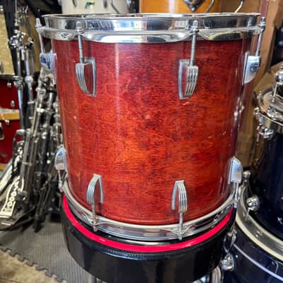 Ludwig Mahogany 1970s 13 inch Tom Drum image 5
