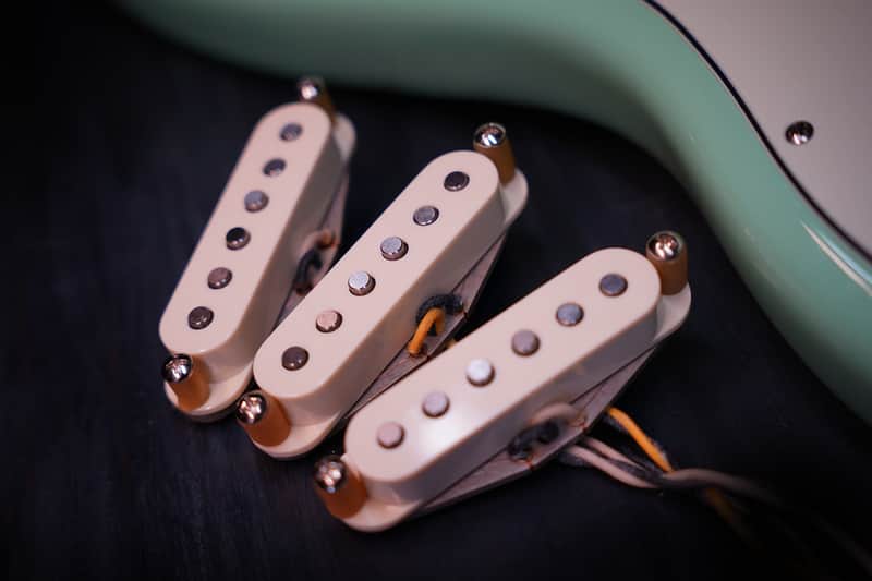 Tweed Vintage™ Stratocaster Pickup Set — Handwound | Formvar | Alnico 2 | Touch-Sensitive | USA Boutique image 1